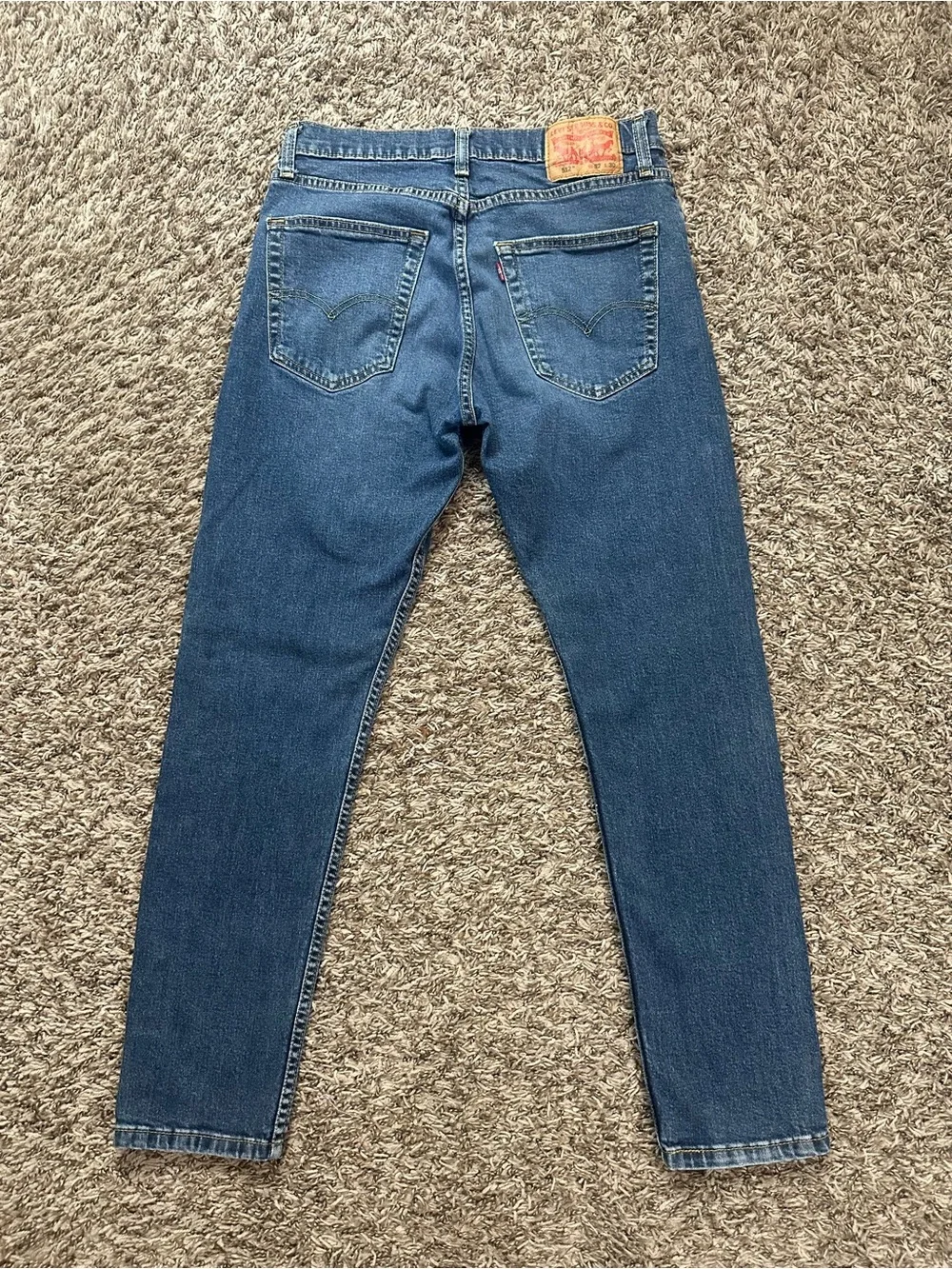 Levi's Men's 512 32x30 Medium Blue Straight Leg Jeans
